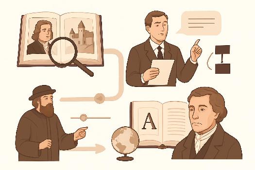 Identifier les personnages et les événements clés dans les textes historiques en allemand