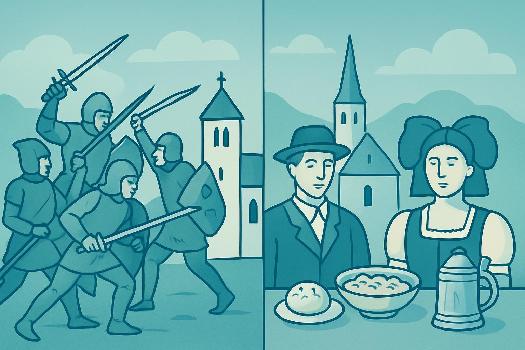 Les Guerres de Religion et les Traditions Suisses Alémaniques