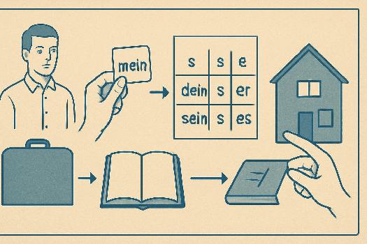 Les pronoms possessifs en allemand