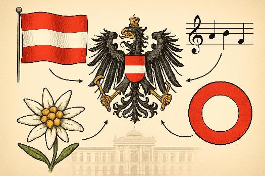 Les symboles de l'Autriche