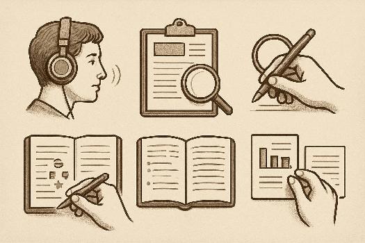 Maîtriser la Prise de Notes pour les Documents Audio et Vidéo en Allemand