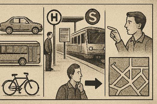 Vocabulaire Allemand : Se déplacer et utiliser les transports