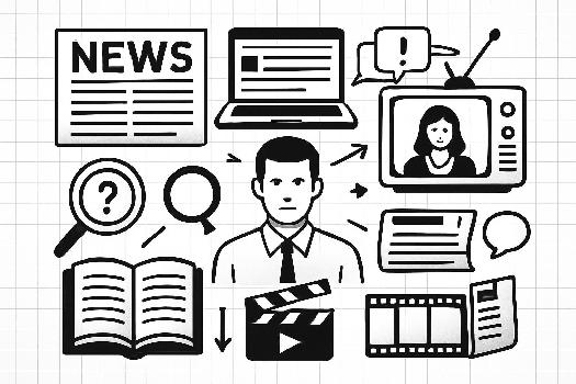 Vocabulaire Essentiel Allemand : Les Médias (Nachrichten, Fernsehen, Kino)