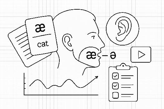 Améliorer sa prononciation anglaise avec les flashcards