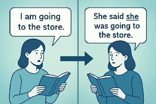 Exercices de transformation directe-indirecte (Reported Speech) : Entraînez-vous !