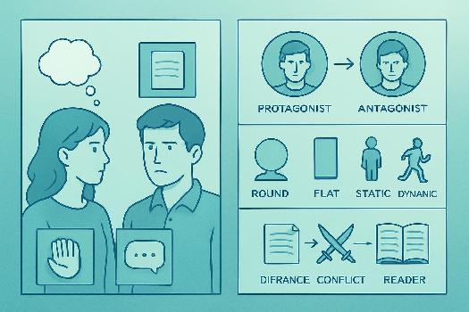 L'Art de la Caractérisation dans la Littérature Anglophone