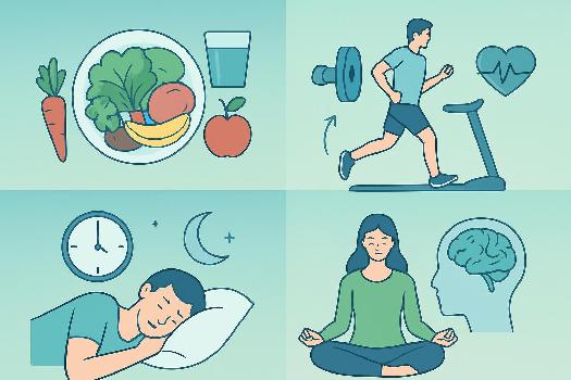 Lexique anglais : Adopter un mode de vie sain