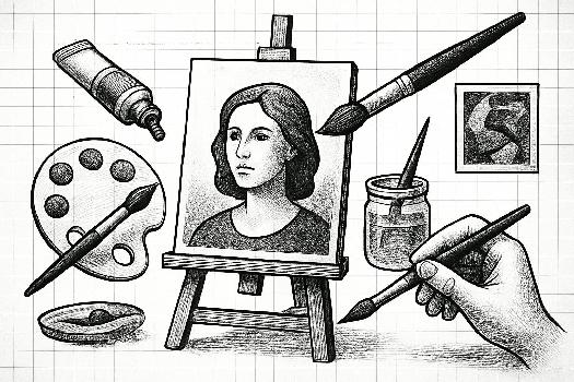 Lexique essentiel de la peinture en anglais