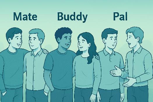 Mate, Buddy, Pal : Démystification des termes d'affection informels anglais