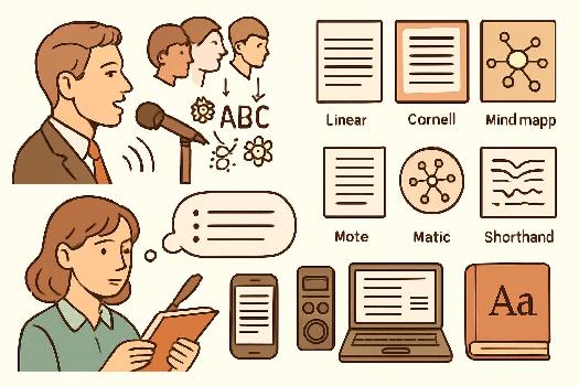 Prendre des Notes Efficacement lors de Conférences en Anglais : Un Guide Pratique