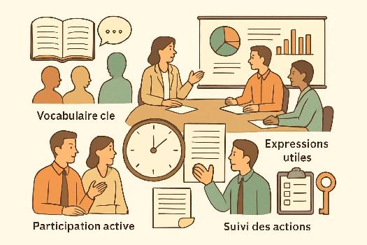 Réussir vos réunions en anglais des affaires : vocabulaire et expressions clés