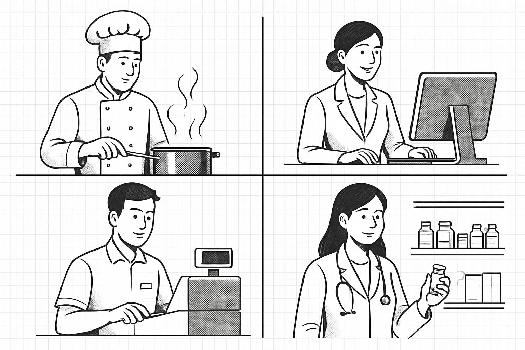 Exemples de postes et fonctions en espagnol dans différents secteurs
