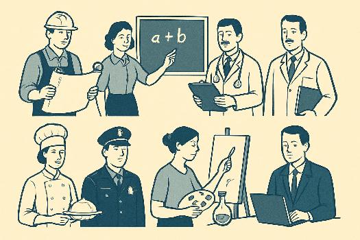 Explorer le Vocabulaire Espagnol des Métiers et Professions