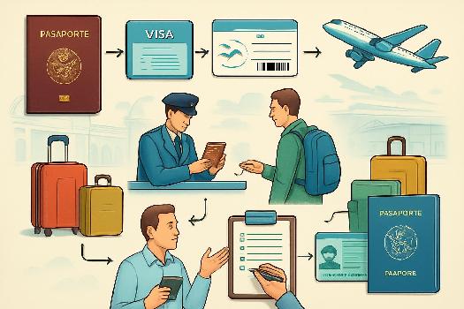 Formalités de voyage en espagnol : Vocabulaire et expressions clés