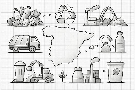 La gestion des déchets en Espagne : Un défi environnemental majeur