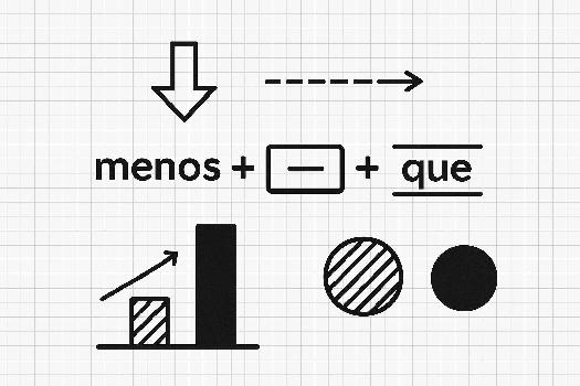 Le Comparatif d'Infériorité en Espagnol : Moins... Que