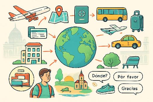 Le vocabulaire essentiel du voyage en espagnol