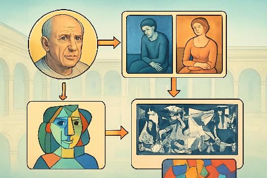 Pablo Picasso : Le Génie du Cubisme et l'Art Espagnol