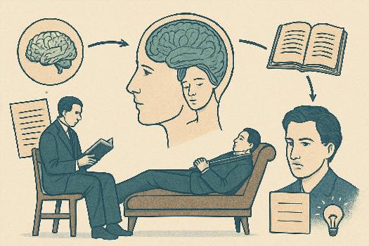 L'Auteur sur le Divan : Psychanalyse et Création Littéraire