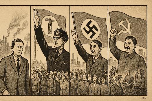 La Montée des Totalitarismes : Fascisme, Nazisme, Stalinisme