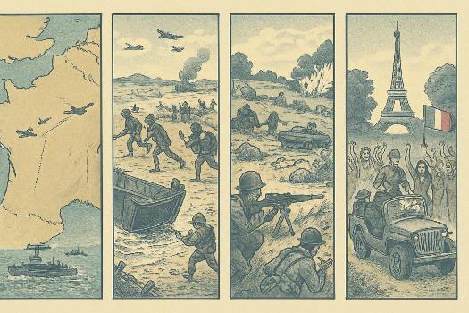 Le Débarquement et la Libération de la France