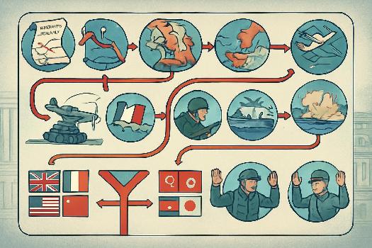 Les Causes et les Étapes de la Seconde Guerre Mondiale