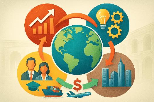 Les régions dynamiques de la mondialisation