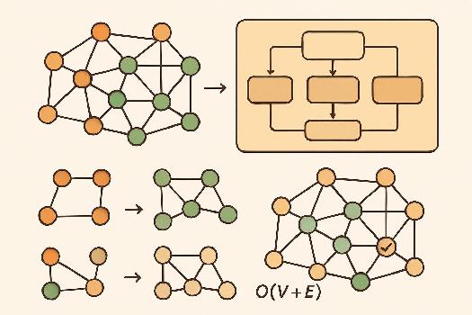 Algorithme d'identification des composantes connexes d'un graphe