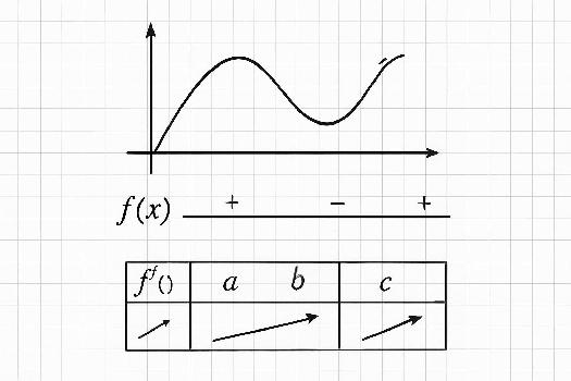 Exercices corrigés : Sens de variation d'une fonction et signe de sa dérivée