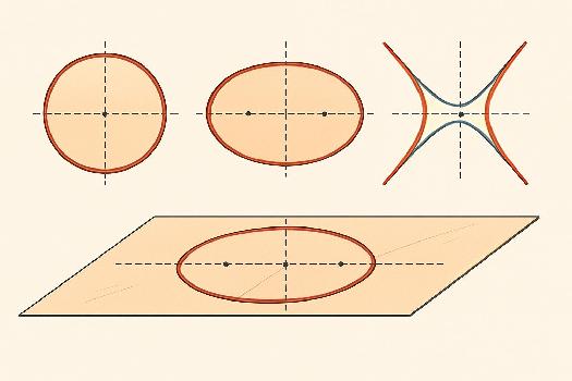 Introduction aux Cercles, Ellipses et Hyperboles