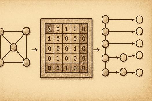 Représentation des Graphes : Matrices et Listes d'Adjacence