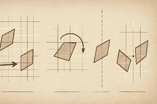 Transformations du plan : Translations, Rotations, Symétries