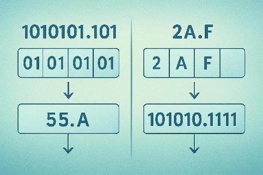 Exemples Pratiques de Conversions Binaire ↔ Hexadécimal