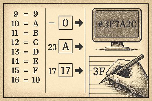 Exercices pratiques et exemples sur la Base Hexadécimale