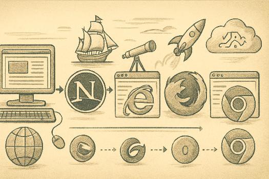 L'Évolution des Navigateurs Web : Une Odyssée Numérique