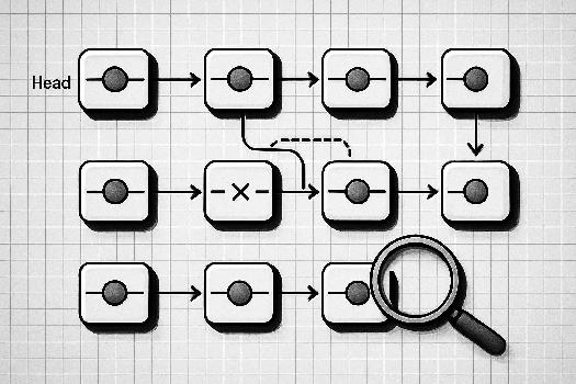 Opérations principales sur les listes chaînées : Insertion, Suppression et Recherche