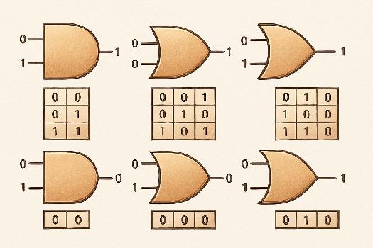Représentation Symbolique des Portes Logiques Fondamentales