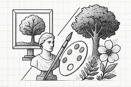 Art et Nature : Relation et distinction