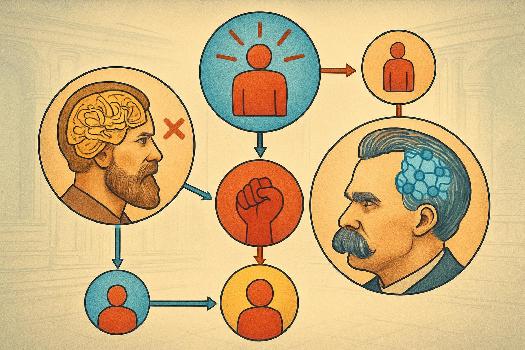 Comparer les athéismes de Feuerbach, Marx et Nietzsche