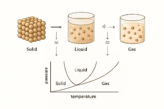 Changements d'état : du solide au gaz, tout comprendre !