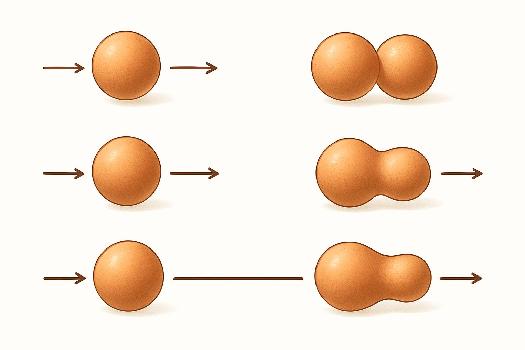 Chocs élastiques et inélastiques : comprendre les collisions