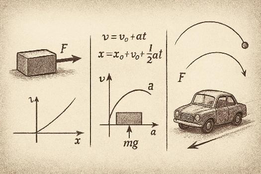 Mouvement sous l'action de forces constantes : Comprendre et appliquer