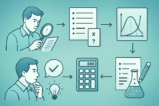 Techniques de Résolution de Problèmes d'Interprétation de Résultats Expérimentaux en Physique-Chimie