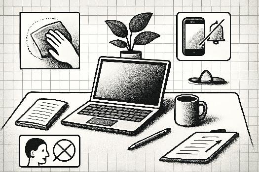 Maintenir un Espace de Travail Optimal : La Clé de la Concentration
