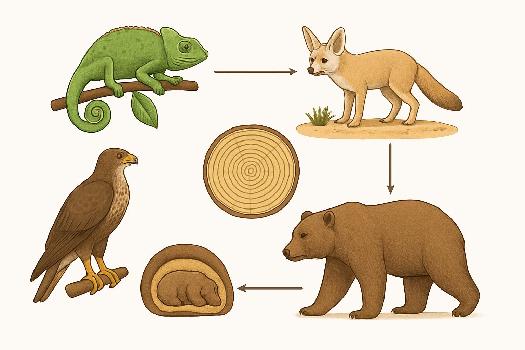 Adaptations Animales : Stratégies de Survie et d'Évolution
