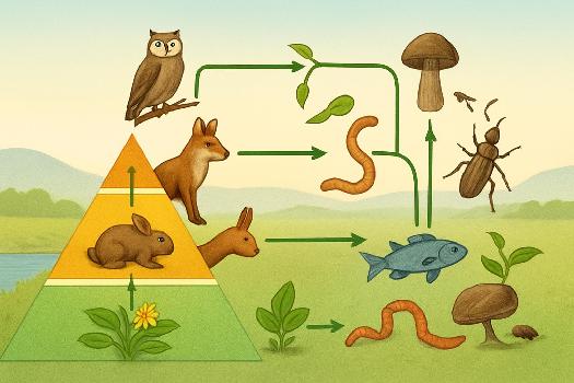 Chaînes et réseaux trophiques : les flux d'énergie dans les écosystèmes