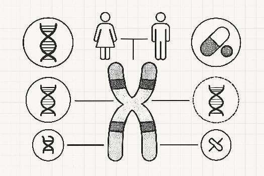 Hérédité liée au sexe : Les chromosomes X et Y et les maladies associées