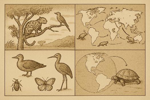 La Distribution Géographique des Espèces : Un Témoignage de l'Évolution