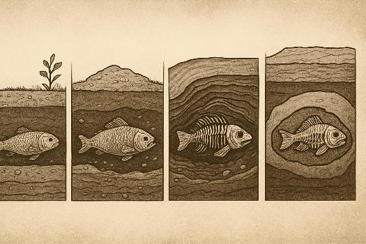 La Fossilisation : Comprendre la Transformation en Fossile