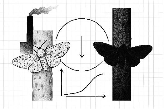 Le mélanisme industriel du Biston betularia : Un exemple classique d'adaptation